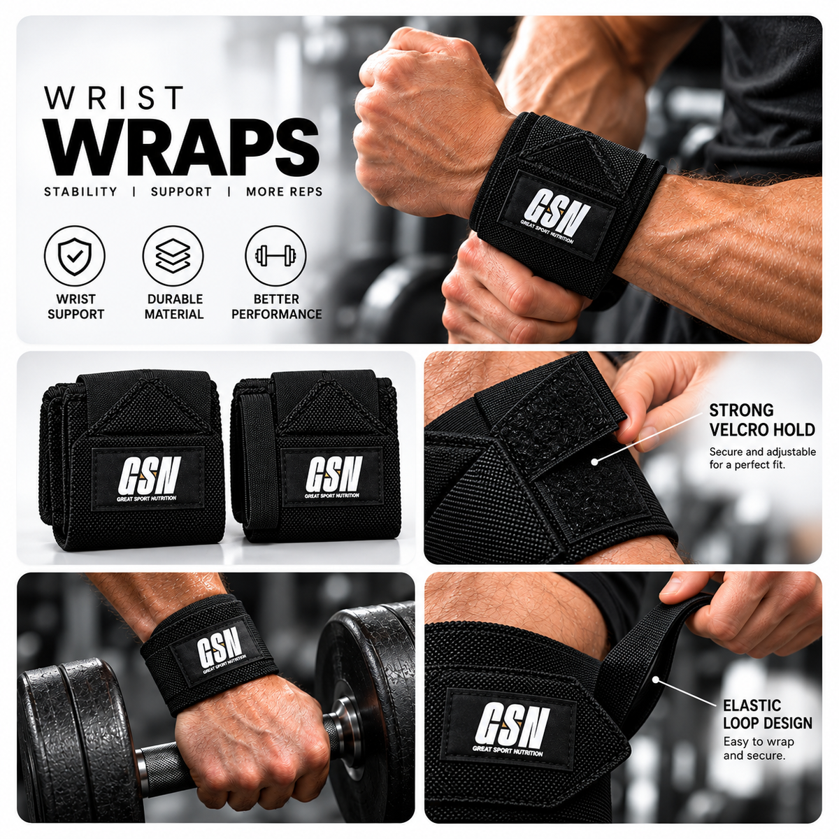 WRIST WRAPS