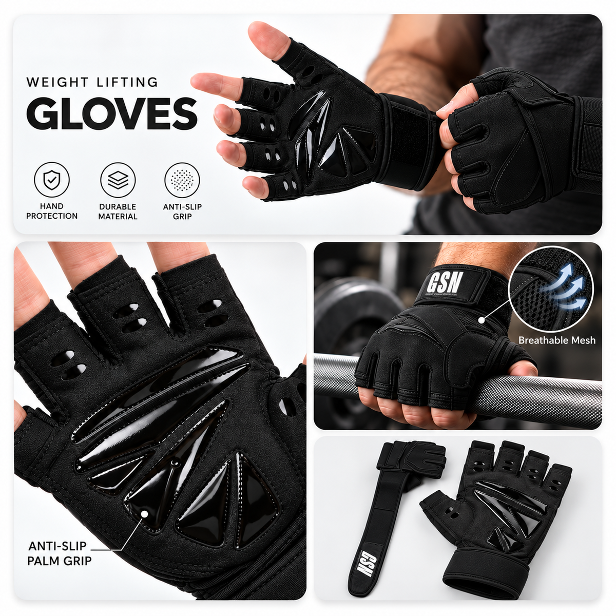 WEIGHT LIFTING GLOVES